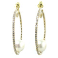 Nuevo diseño de calidad superior para la perla de la mujer 925 joyería de plata (e6534)